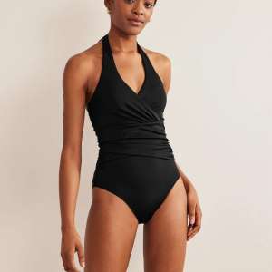 Halter Ruched Swimsuit